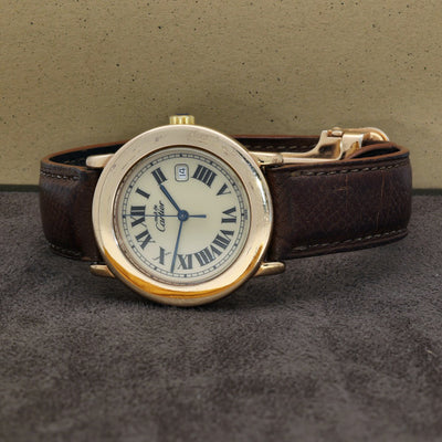 Pre-owned Must De Cartier 1800-1 1990'S Watch