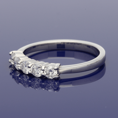 Platinum Diamond 5-Stone Ring