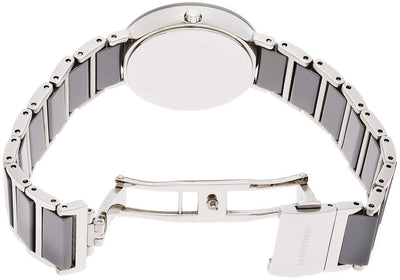 Ladies Bering 29mm 2 Tone Ceramic And Stainless Steel Quartz Bracelet Watch, 11429-789