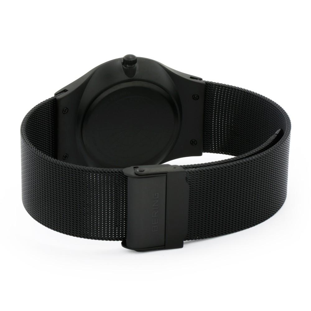 Gentlemen's Bering 39mm Black PVD Titanium Multifunction Quartz Bracelet Watch, 11939-078