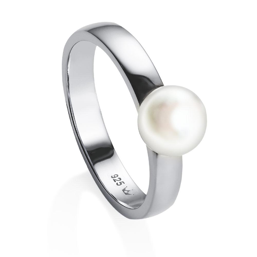 Jersey Pearl Viva Pearl Ring  - Sterling Silver - 1778748