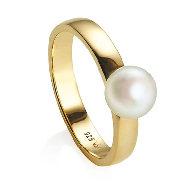 Jersey Pearl Pearl Ring - Yellow Gold 1778632
