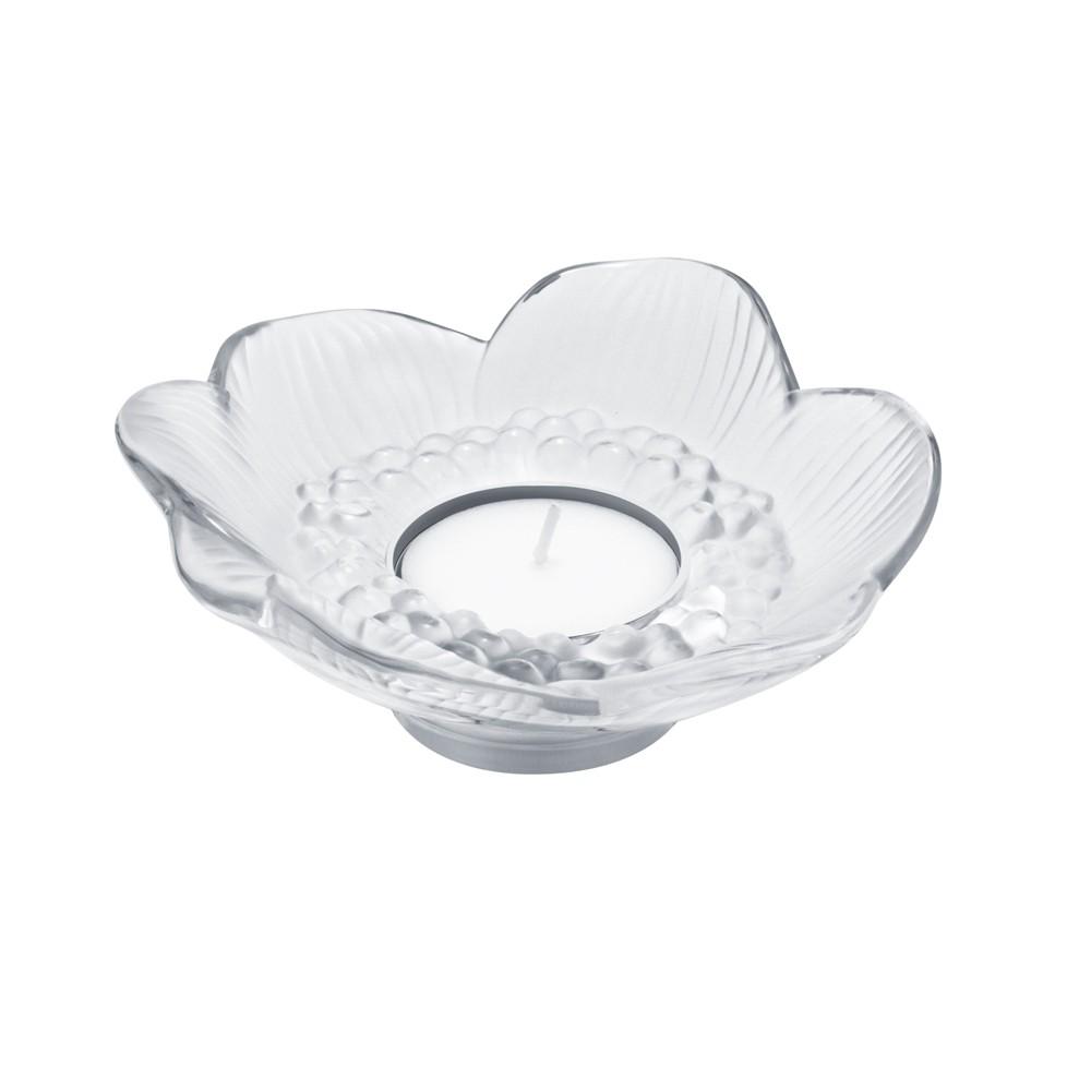 Lalique Anémone Votive - Clear Crystal  - 10443500