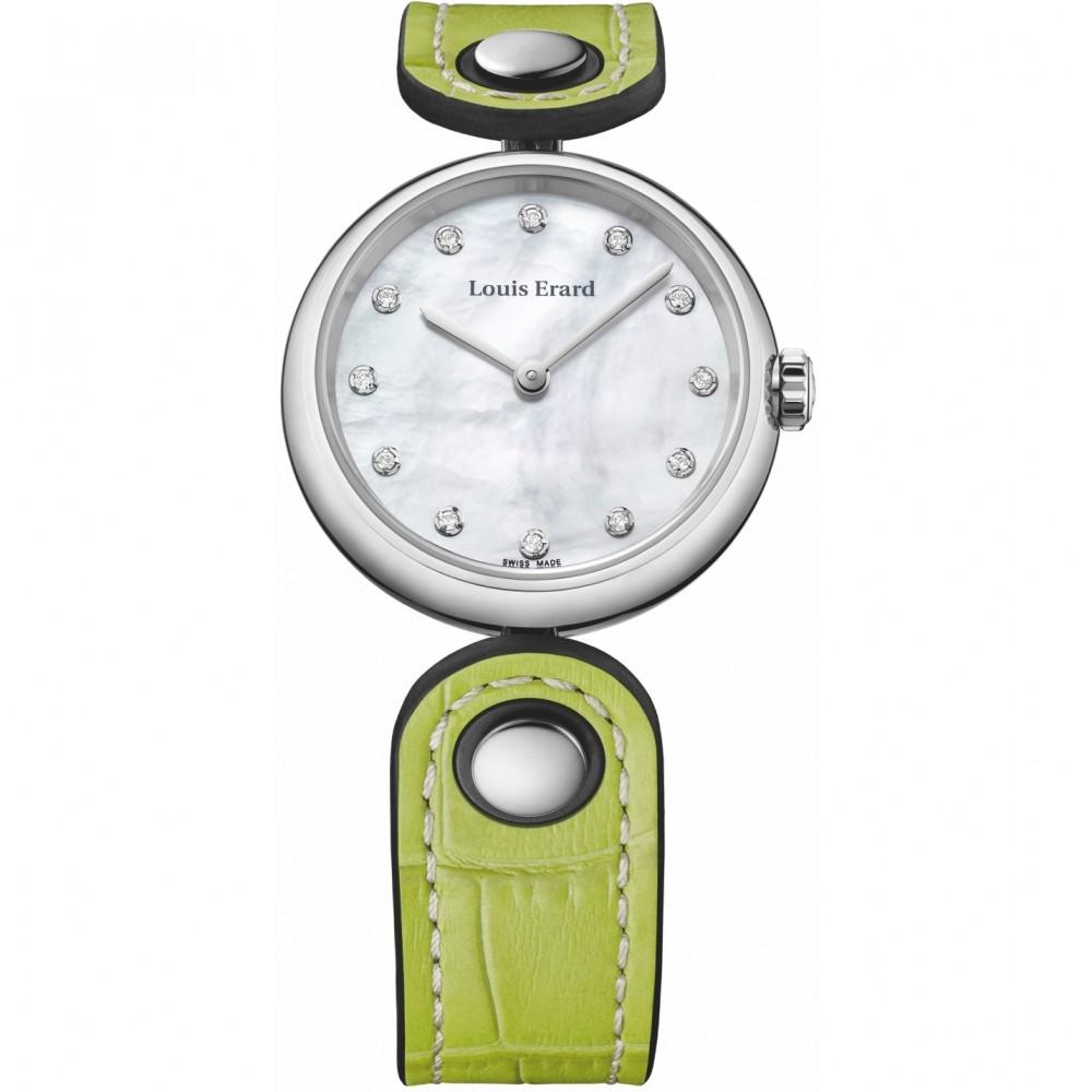 Ladies Louis Erard Watch 4 Seasons Romance Quartz Diamond Dial Watch, 19830AA14.SETAA1