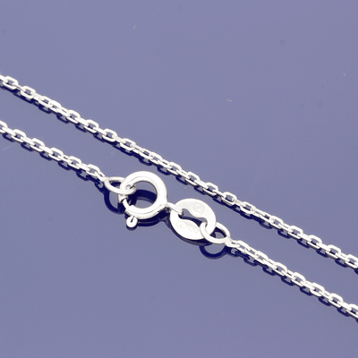 18ct White Gold Diamond Clover Design Necklace - GoldArts