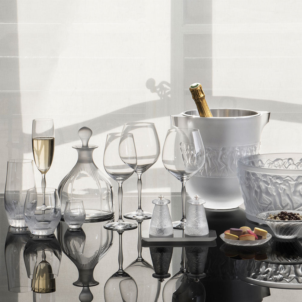 Lalique 100 Points Burgundy Glass - 10331800