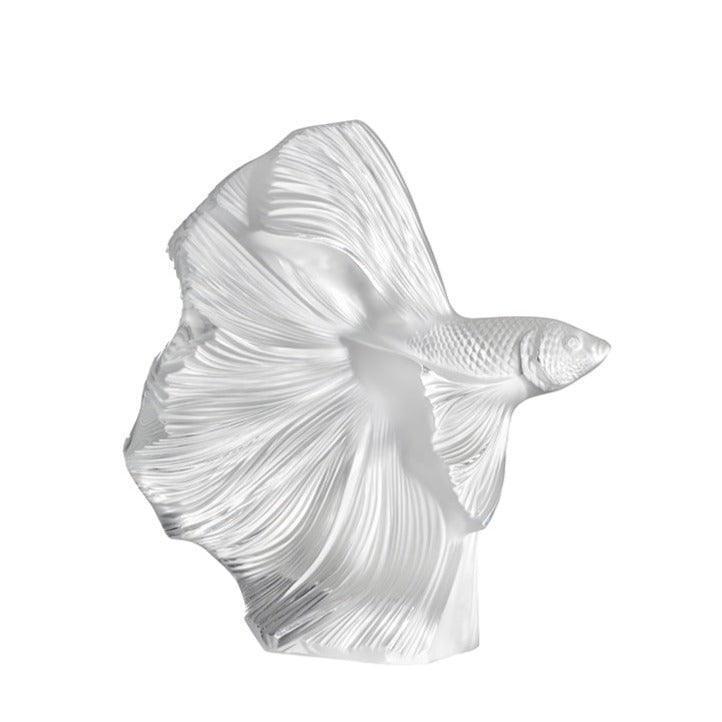 Lalique Fighting Fish - Clear Crystal 10672400
