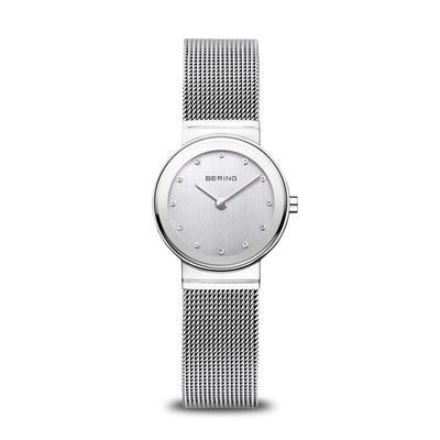 Ladies Bering Classic 24mm Stainless Steel Quartz Bracelet Watch, 12924-000