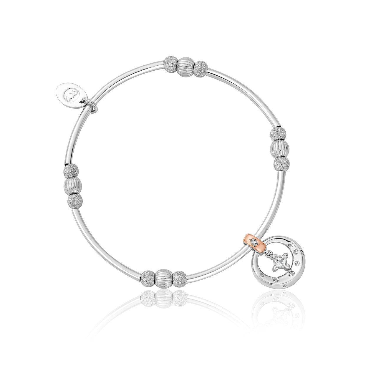Clogau Stars of the Llyn Peninsula Affinity Silver Bracelet - 3SAFF0263