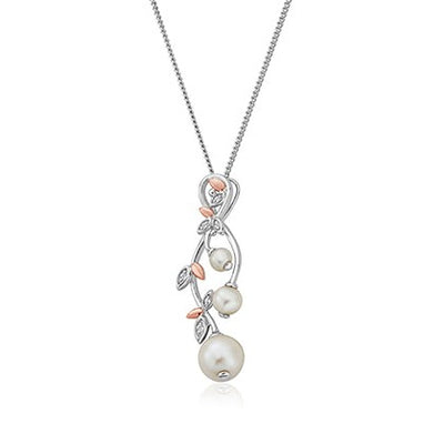Clogau Lily of the Valley Pearl Pendant - 3SLYV0296