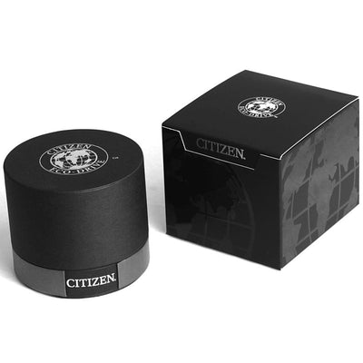 Men's Citizen Chronograph Eco-Drive Steel Leather Strap Watch, CA7061-26X