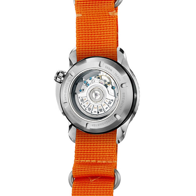 Bremont Endurance Limited Edition Men’s Automatic Orange Nato Strap Watch, 62/300