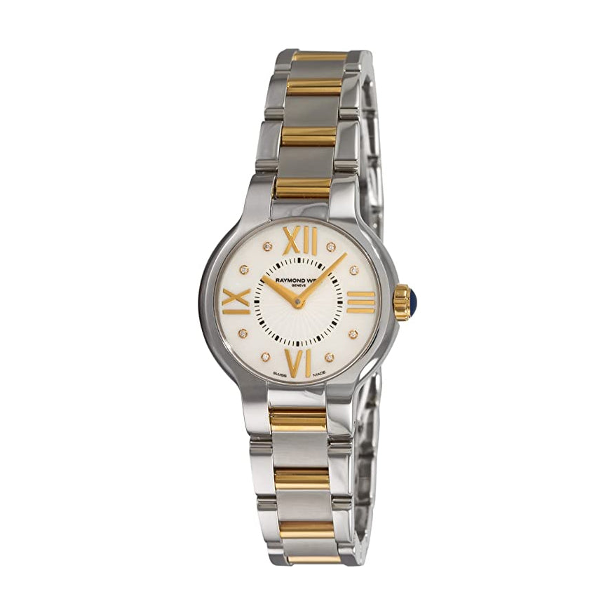 Raymond Weil Ladies Noemia Quartz Yellow PVD & Steel Two-Tone Watch 5927