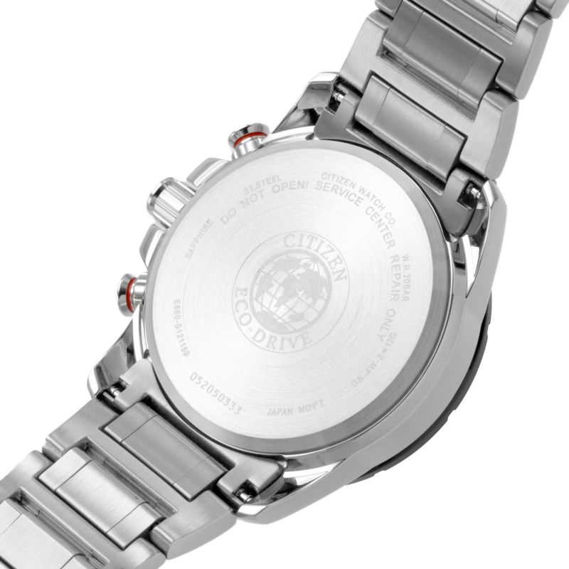 Gentlemen's Citizen Chronograph AT Radio Controlled Bracelet Watch, CB5898-59E