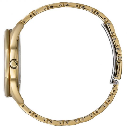 Gentlemen's Citizen Corso Eco-Drive Gold PVD Plated Bracelet Watch, BM7492-57A