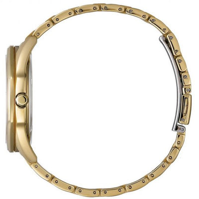 Gentlemen's Citizen Corso Eco-Drive Gold PVD Plated Bracelet Watch, BM7492-57A