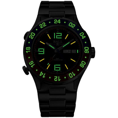 BALL Watch Roadmaster Marine GMT Limited Edition Bracelet Watch, DG3030B-S4C-BK