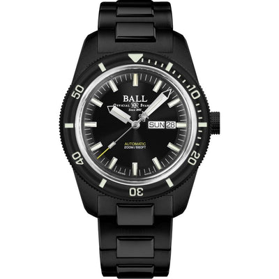 BALL Watch Engineer II Skindiver Heritage Limited Edition Bracelet Watch, DM3208B-S4-BK