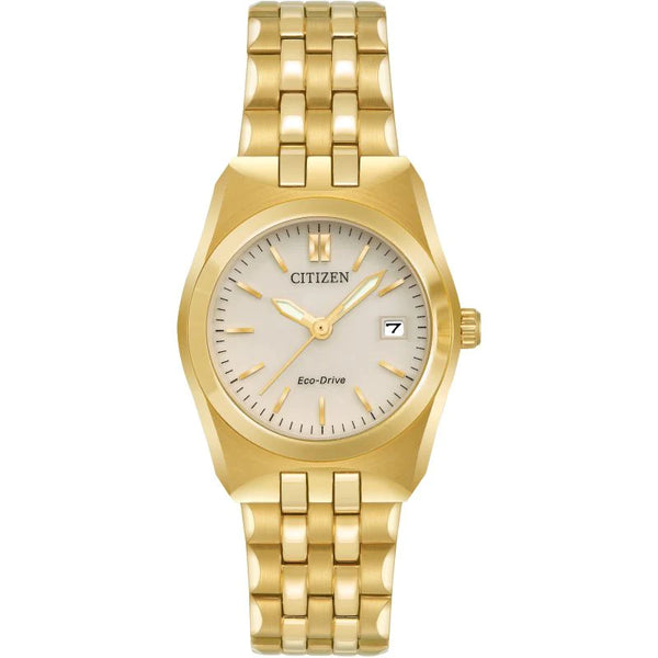 Ladies Citizen Eco Drive Watch EW2292 59P GoldArts