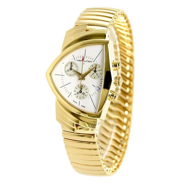Hamilton Ventura Chronograph Quartz Bracelet Strap Watch, H24422151