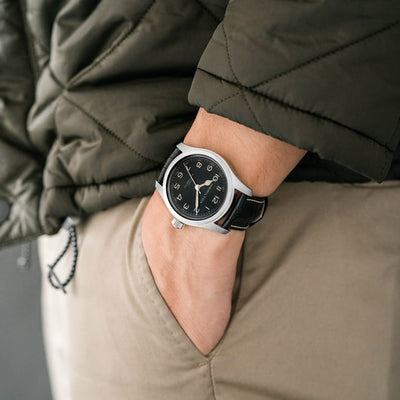 Hamilton Khaki Field Murph Automatic Leather Strap Watch, H70605731