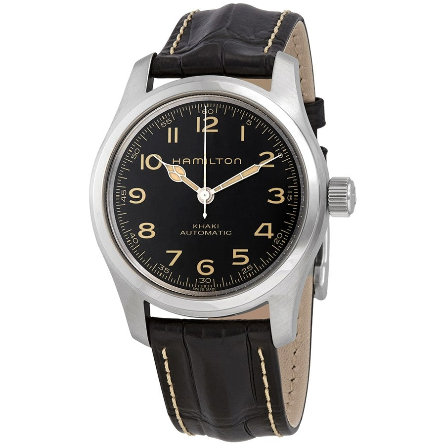 Hamilton Khaki Field Murph Automatic Leather Strap Watch, H70605731