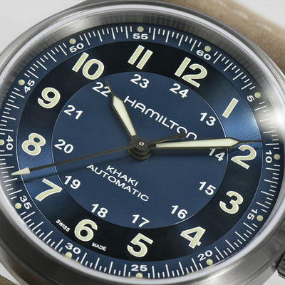Hamilton Khaki Field Titanium Auto 42mm Strap Watch H70545540