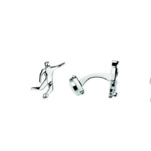 Links of London Sale – Sterling Silver Football Pictogram T-Bar Cufflinks - 2012 Olympic Collection