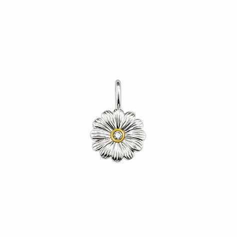 Thomas Sabo Silver Diamond Small Flower Pendant PE0004-179-14