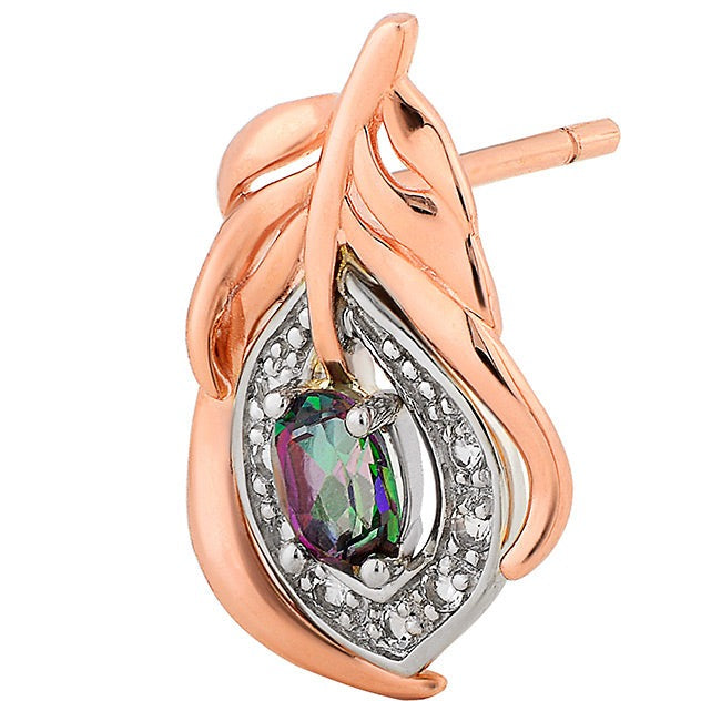 Clogau Peacock Throne Topaz Stud Earrings- PKE3 – GoldArts