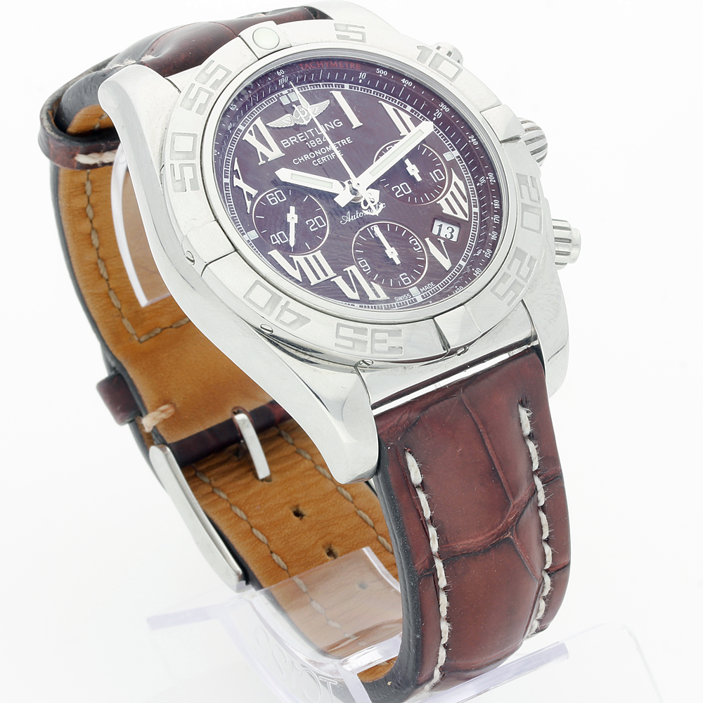Breitling chronomat 2025 44 leather strap
