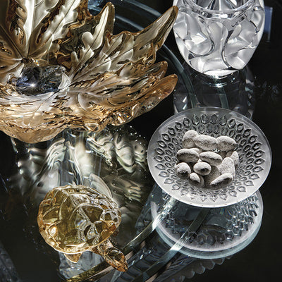Lalique Caroline Turtle - Gold Lustre Crystal - 10139300