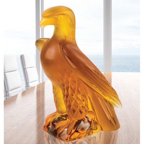 Lalique Liberty Eagle, Amber
