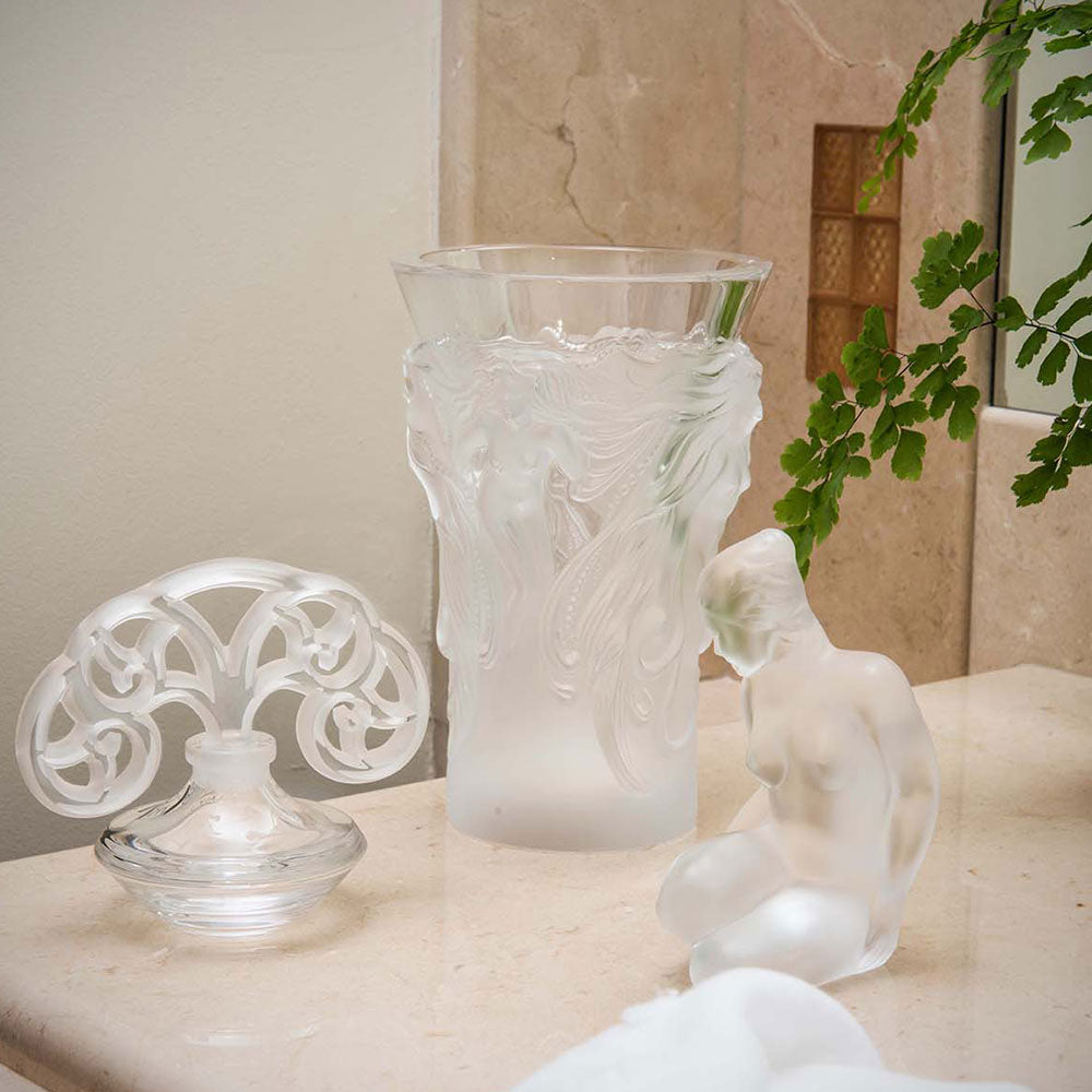 LALIQUE ラリック オブジェFLORE  フロール 裸婦 クリスタル Lalique Floreal - Lalique Figure - Hickmet Fine Arts