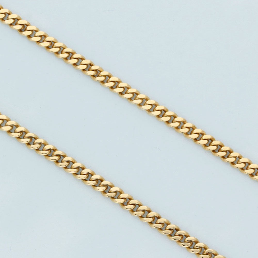 14ct Yellow Gold 23" Curb Chain