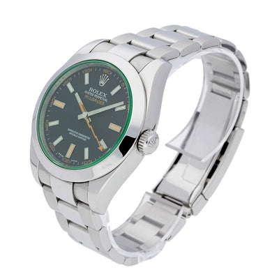 Pre Owned Rolex Milgauss Gents Steel Watch, 116400GV