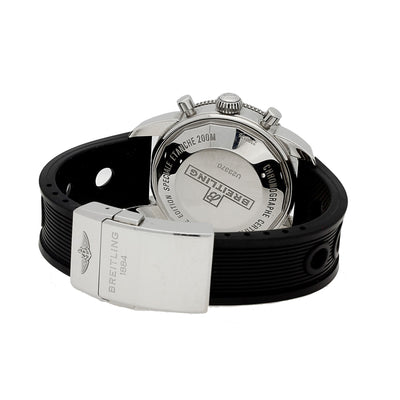 Pre-owned Breitling Superocean Heritage Rubber Strap Watch - U23370 12