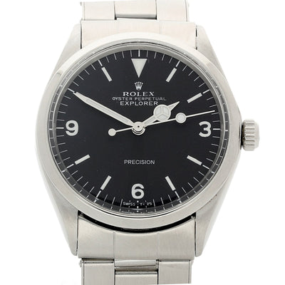 Vintage Rolex Explorer Stainless Steel Automatic Bracelet Watch, 5500