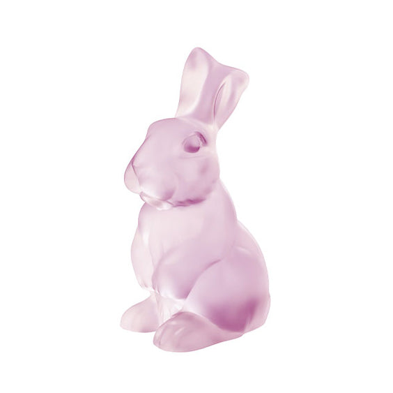 Lalique Toulouse Rabbit - Pink Limited Edition 128/188